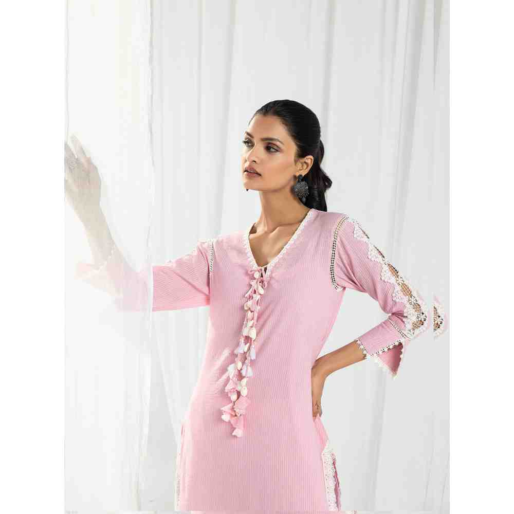 Roze Eden Pink Kurta