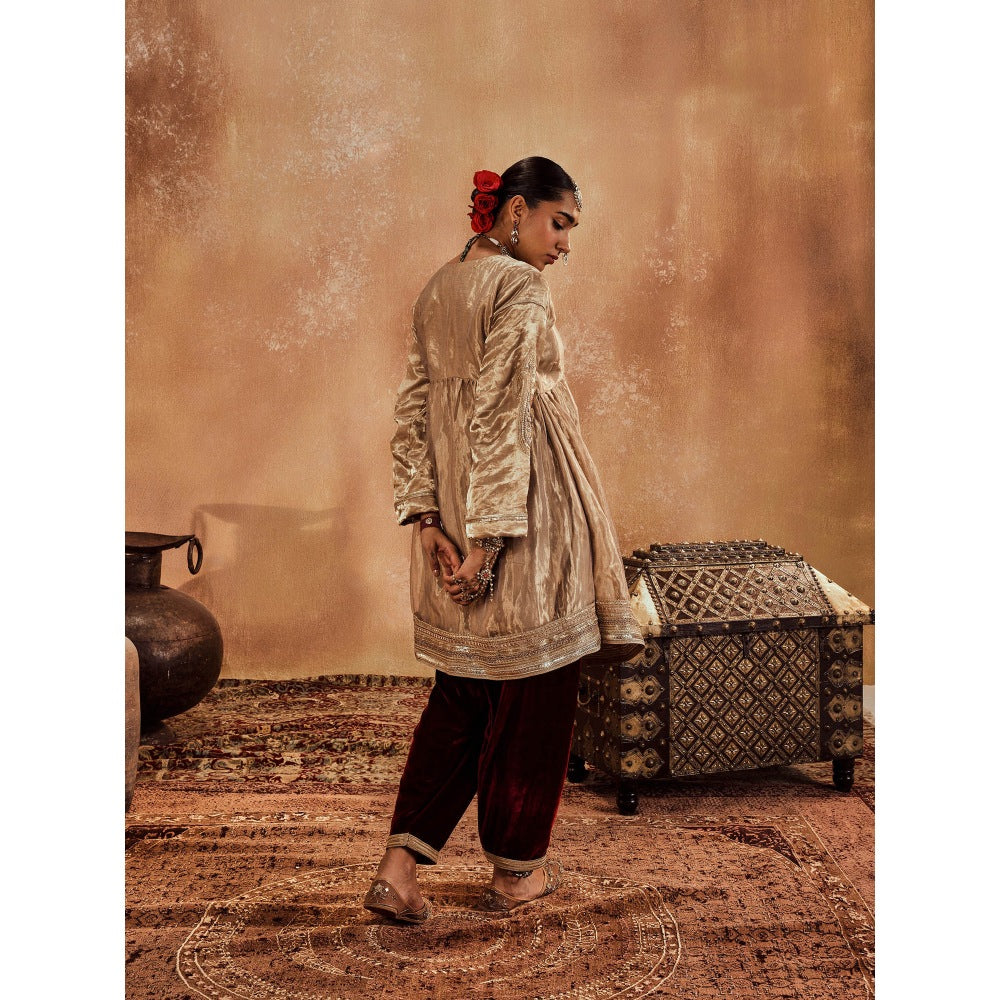 Roze Misba Kurta with Salwar & Dupatta (Set of 3)