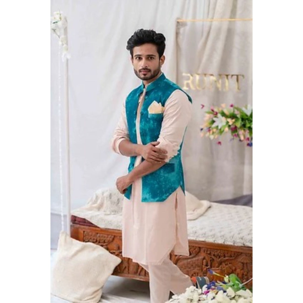 Runit Gupta Blue Tie And Dye Bundi