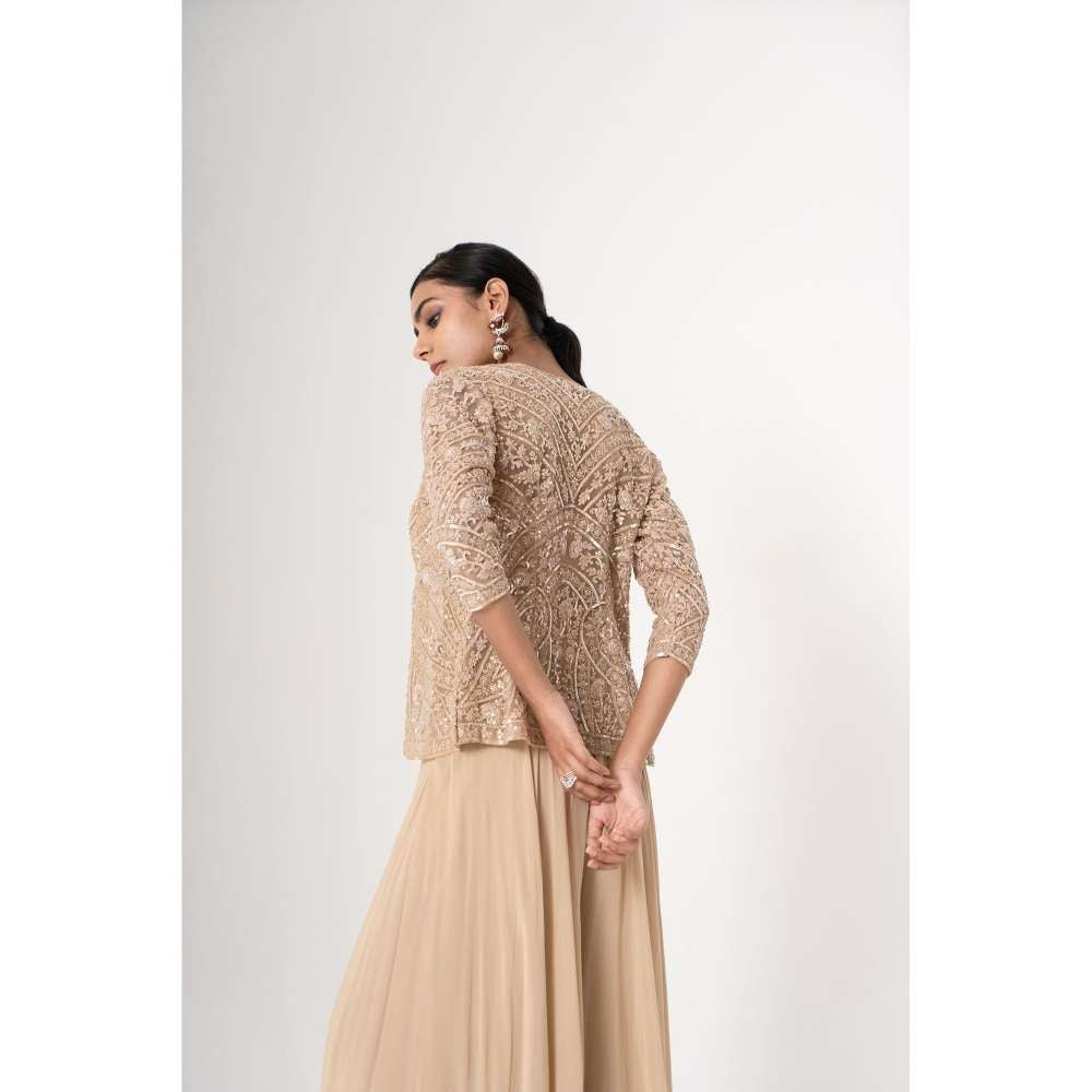 SAISHA Jacket With Sharara (Set of 3)