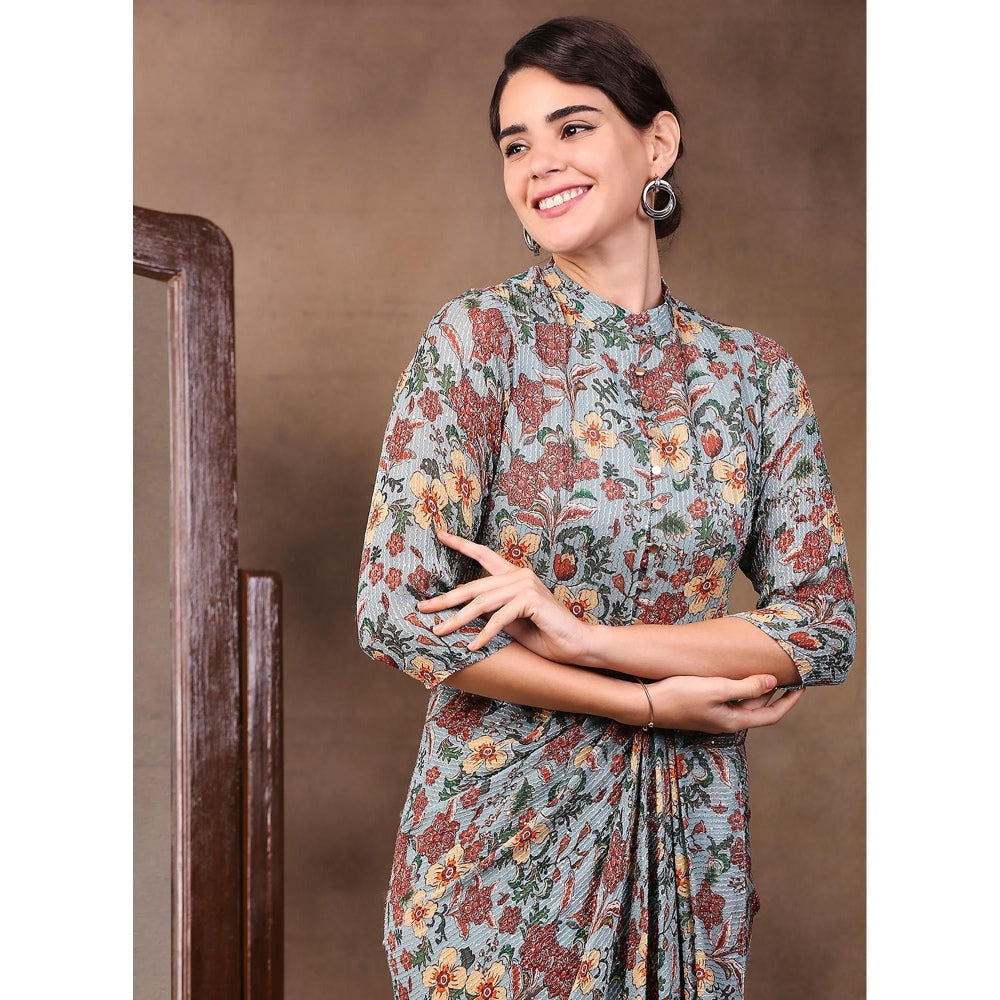 Soup by Sougat Paul Printed Drape Dress