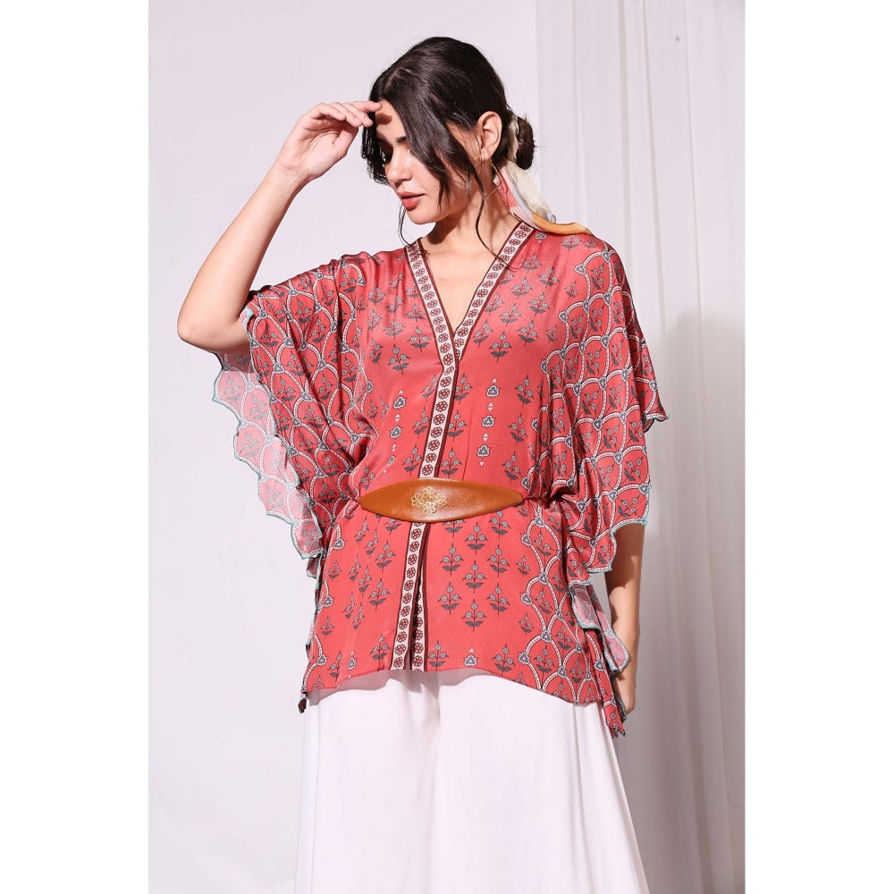 Soup By Sougat Paul Coral Pant Set - Set of 2