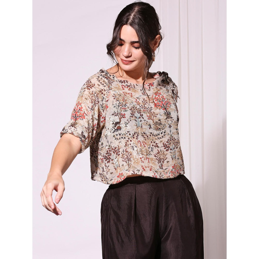 Soup By Sougat Paul Multi Colour Pant Set -Set of 2