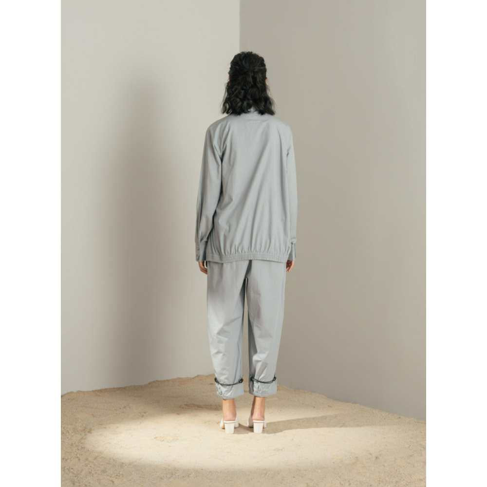 SPACE Yotta Co Ord Se Vapor Blue (Set of 2)