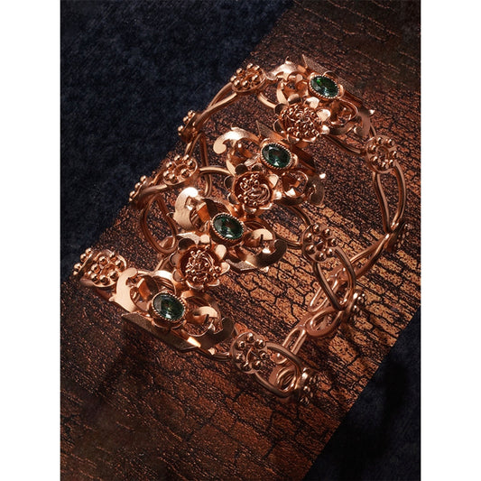 Suhani Pittie Victorias Crest Gemstone Cuff