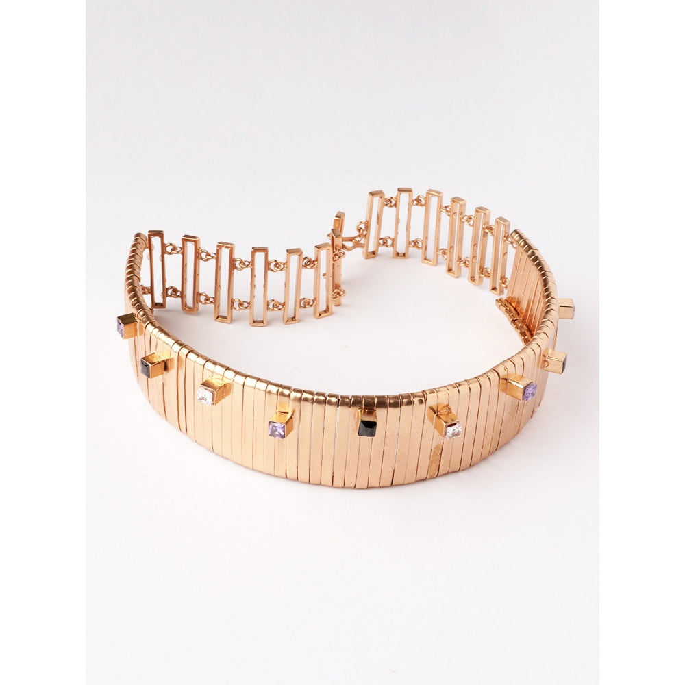 Suhani Pittie Queen Leia Gold Plated Choker Necklace