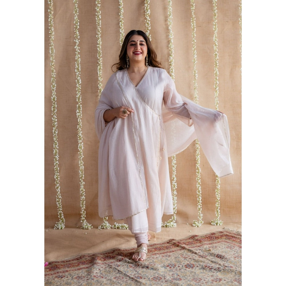 The Indian Ethnic Co. Chanderi Silk Embellished Dupatta