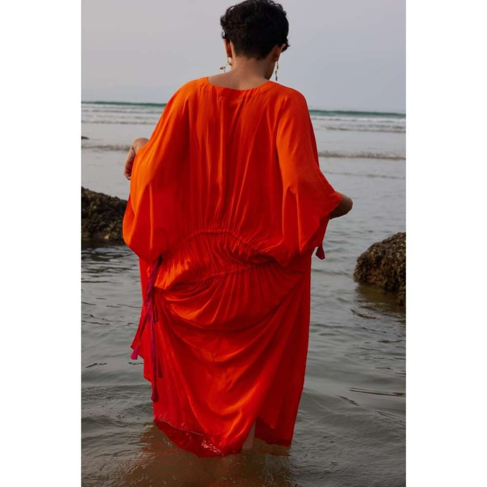 Twinkle Hanspal 4-Tiered Kaftan Dress