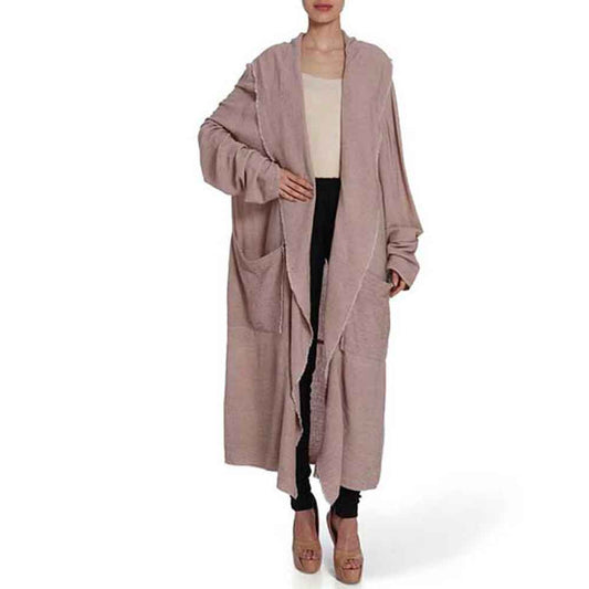 Urvashi Kaur Crinkle Cotton Long Jacket