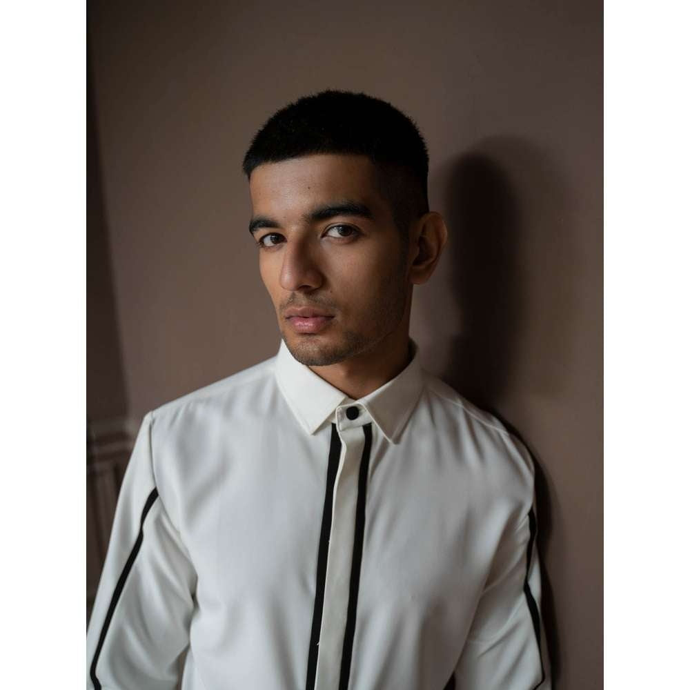 Varun Chakkilam Arctic Blanc Twine Shirt
