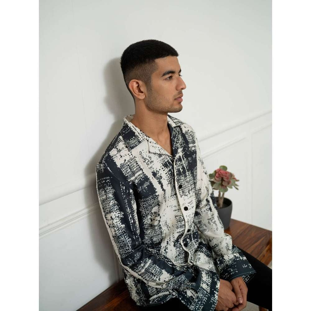 Varun Chakkilam Charcoal Black Hysteria Shirt
