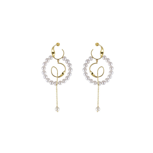 VARNIKA ARORA Purl Earrings