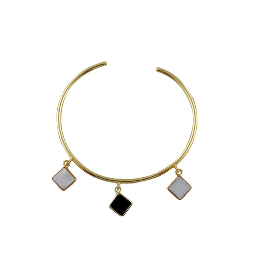VARNIKA ARORA Austere Statement Bracelet - Black