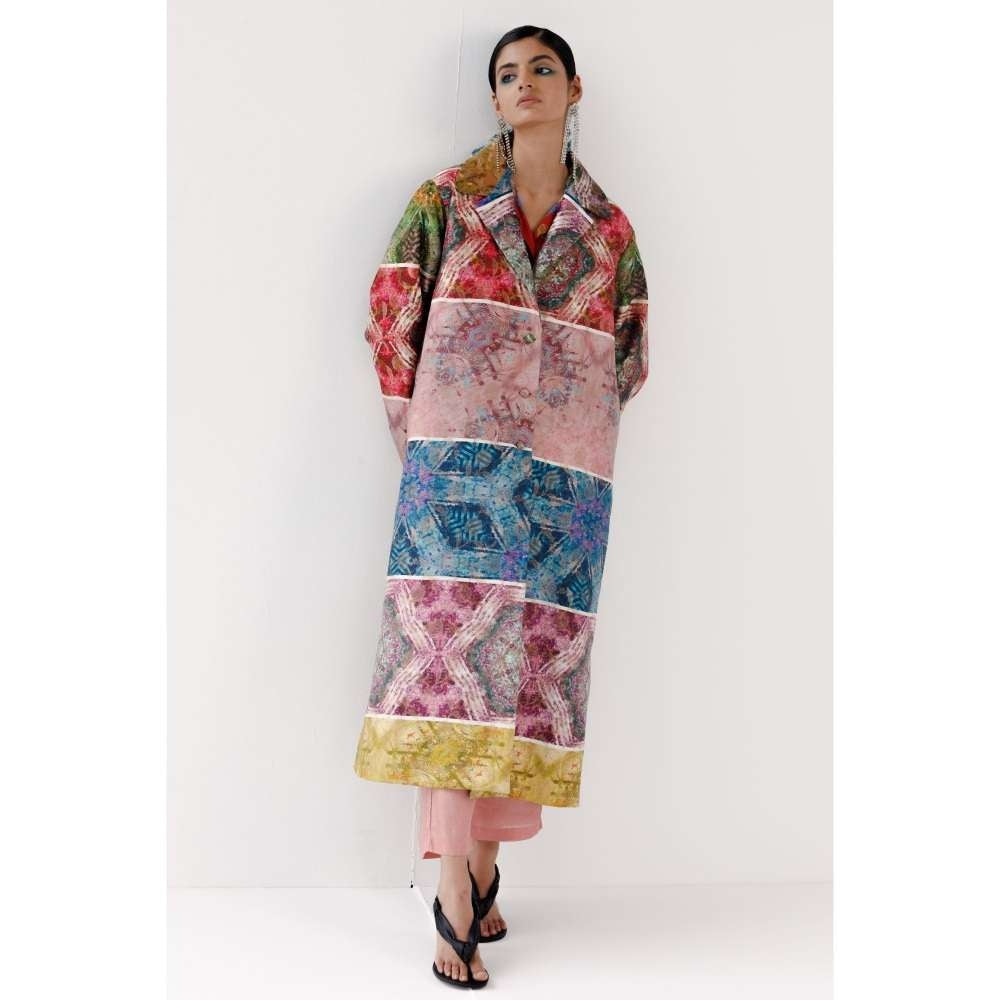 YAVI Eleanor Ethnic Jacket - Multi-Color