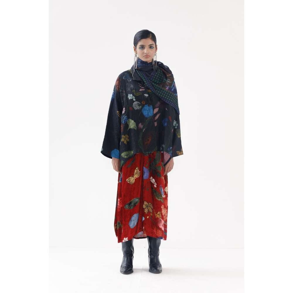 YAVI Margo Ethnic Jacket - Black