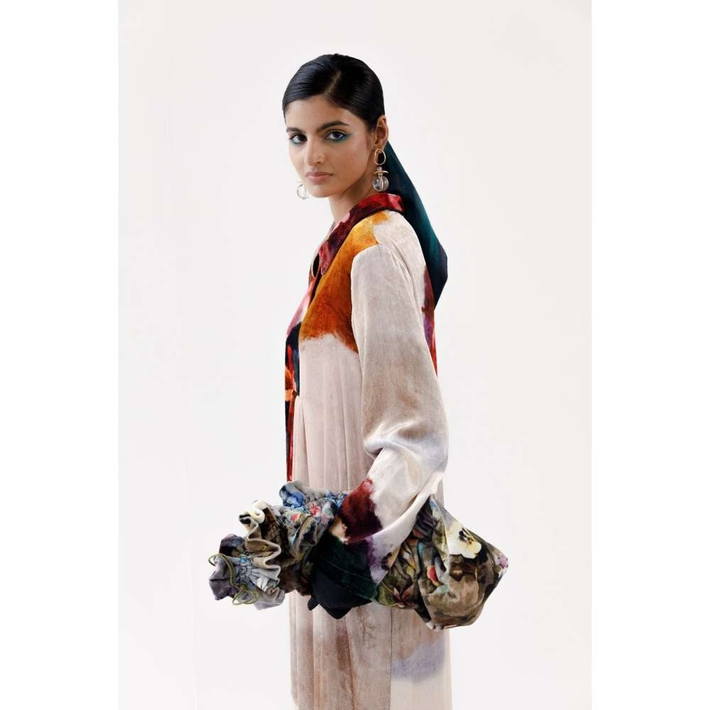 YAVI Lara Midi Dress - Multi-Color