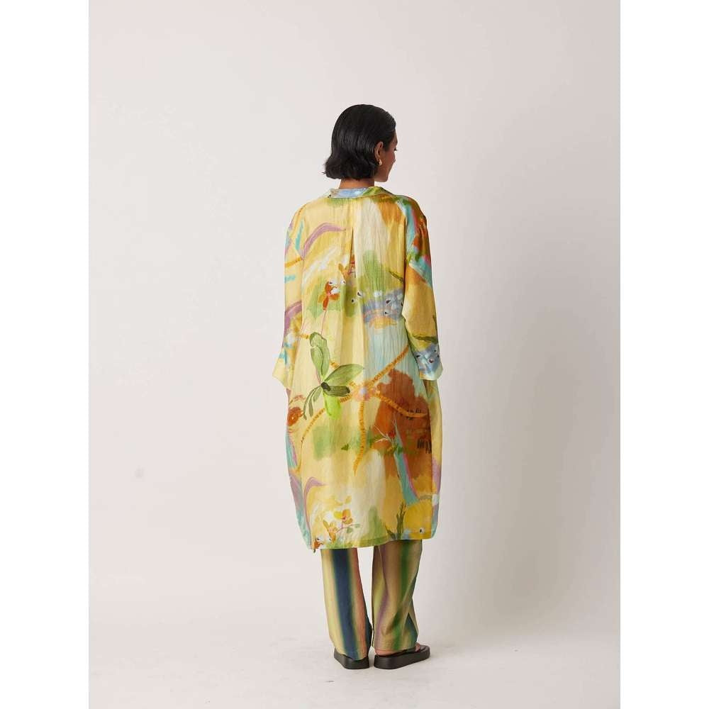 YAVI Women's Labile Printed Multi-Color Kurta