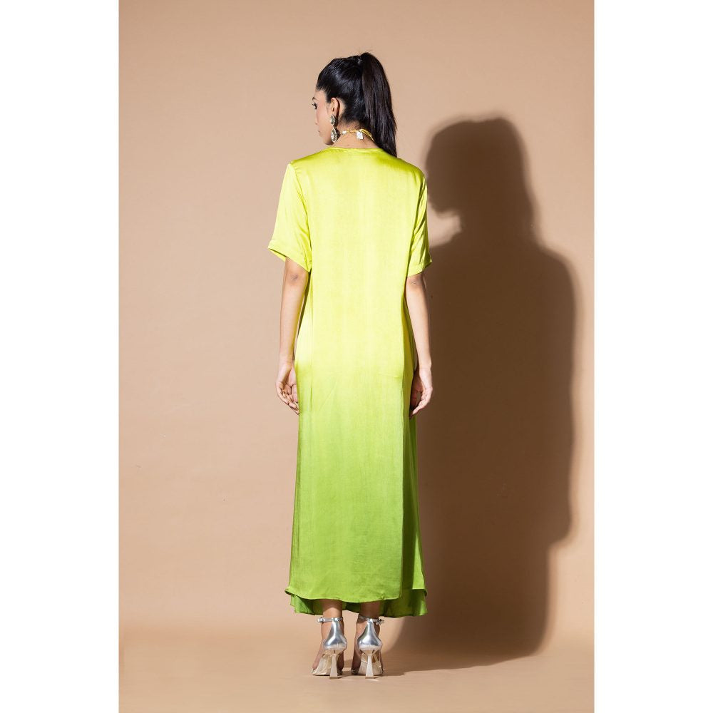 Zeefaa Alluring Ombre Dress