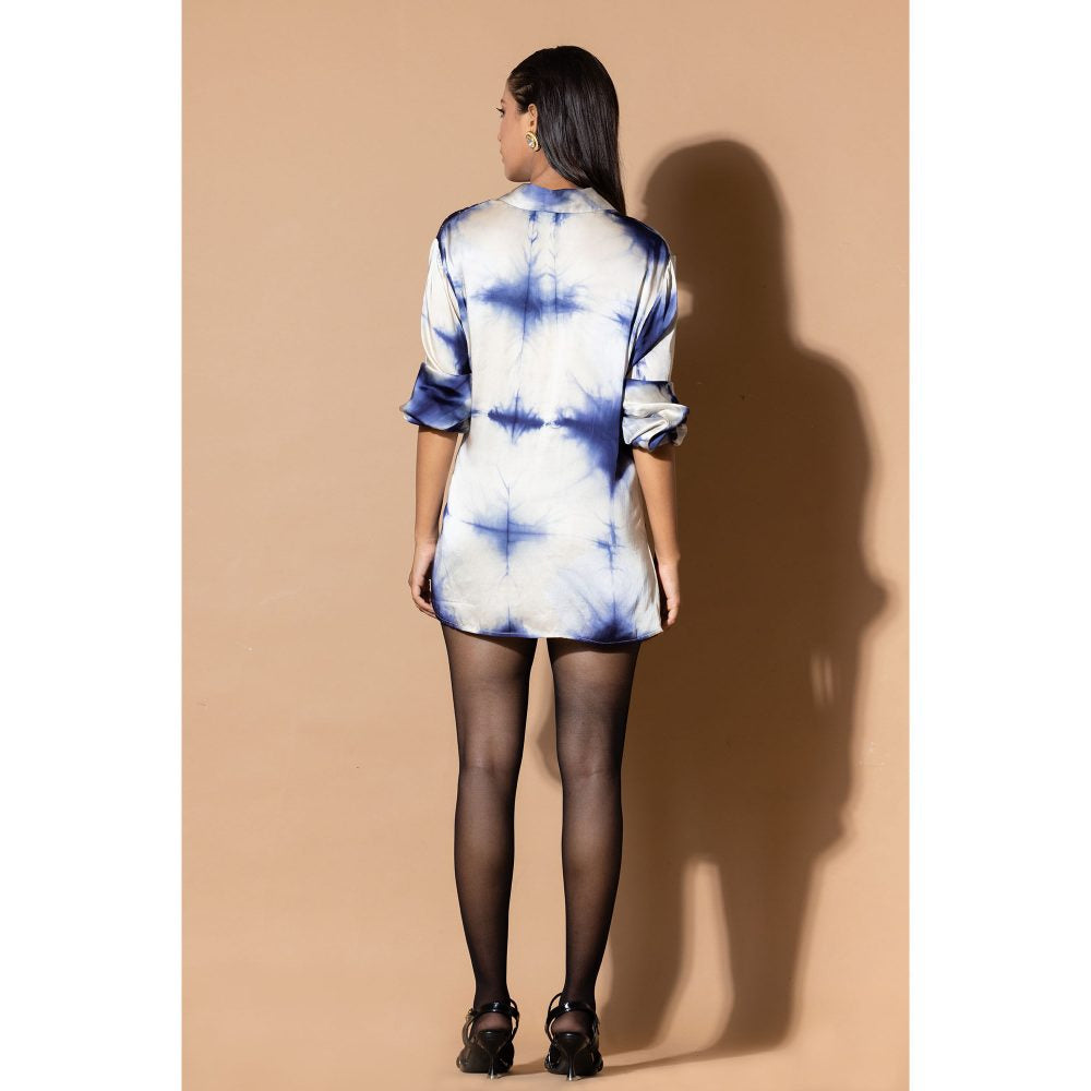Zeefaa Crystalline Wrap Shirt