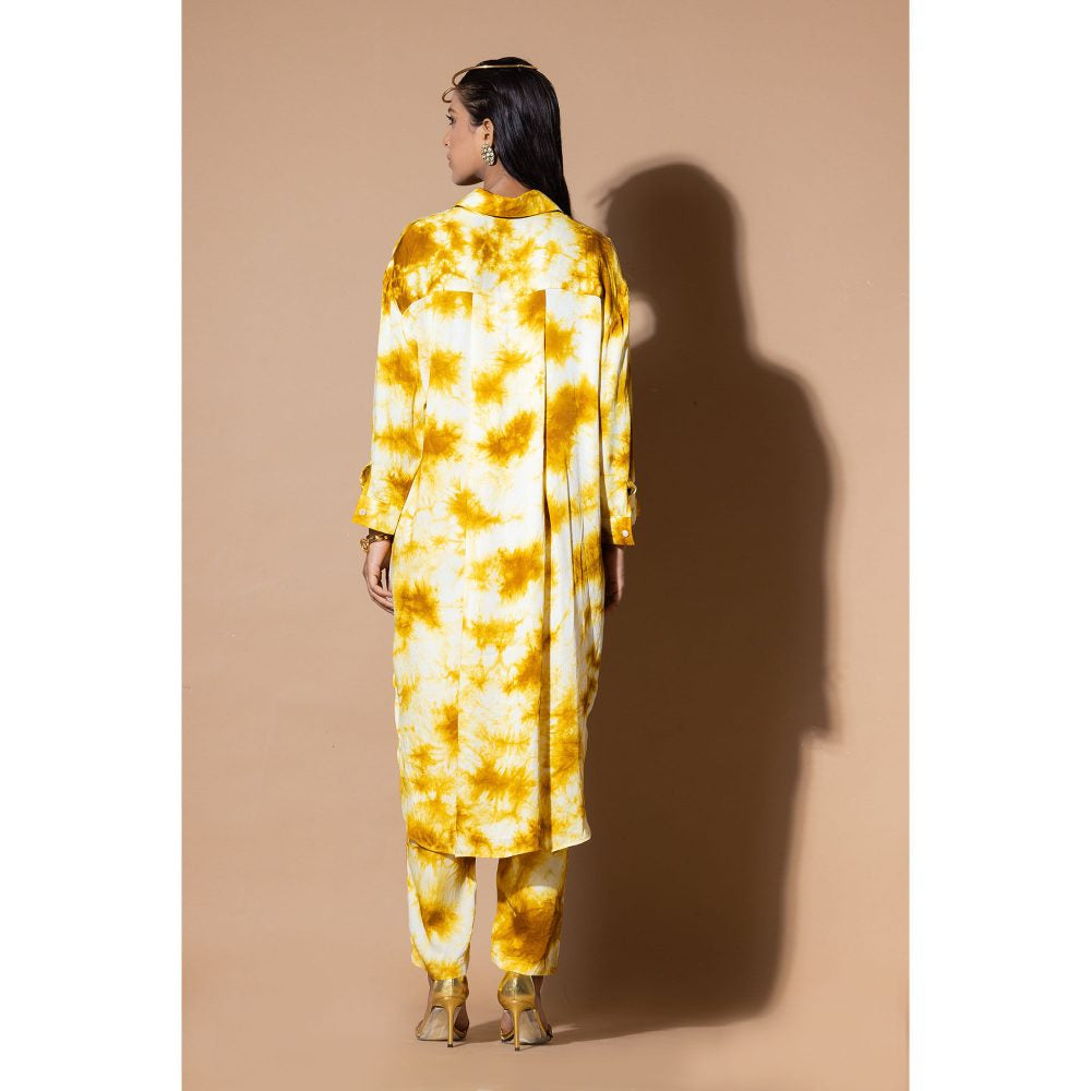 Zeefaa Mustard Magic Hour Co-Ord (Set of 2)