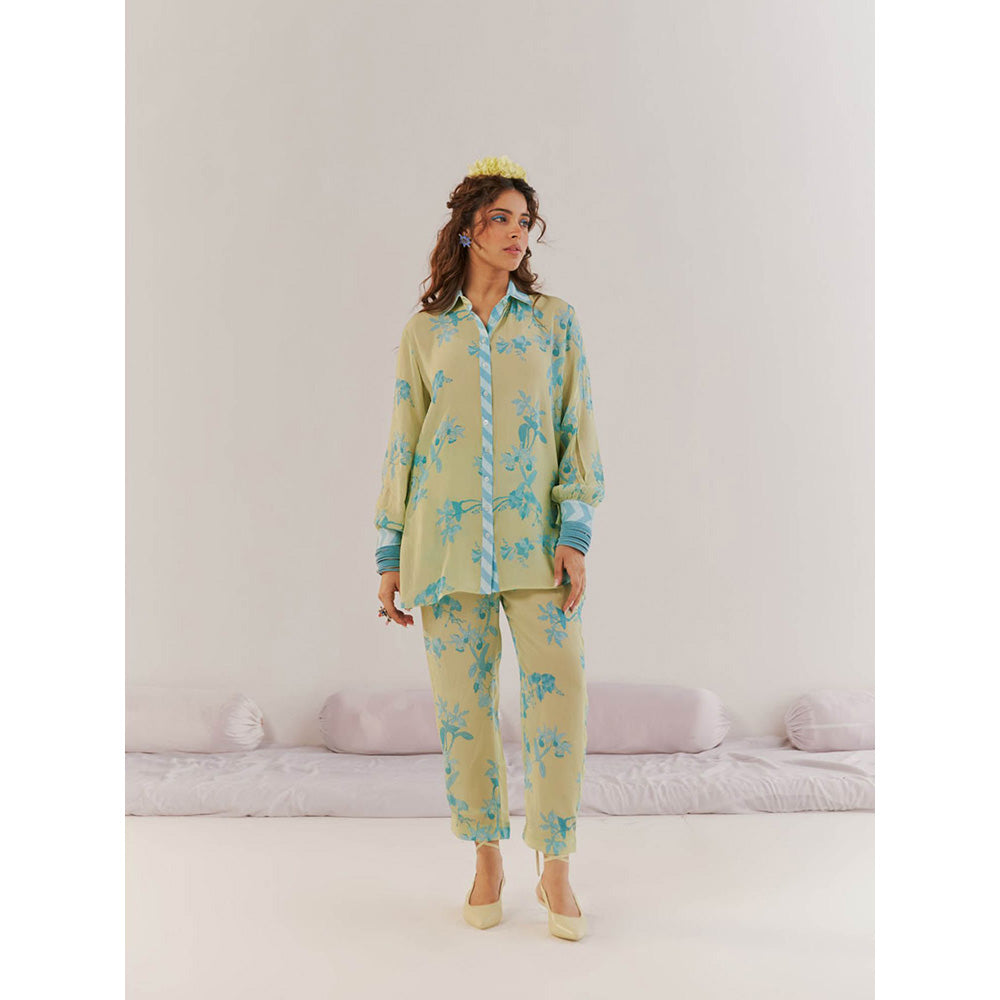 172 Threads Sea Green Bloom Co-Ord (Set of 2)