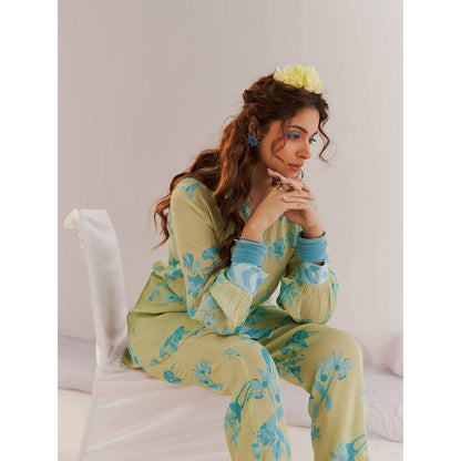 172 Threads Sea Green Bloom Co-Ord (Set of 2)