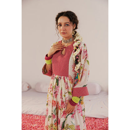 172 Threads Pristine White Kurta Pant & Dupatta (Set of 3)