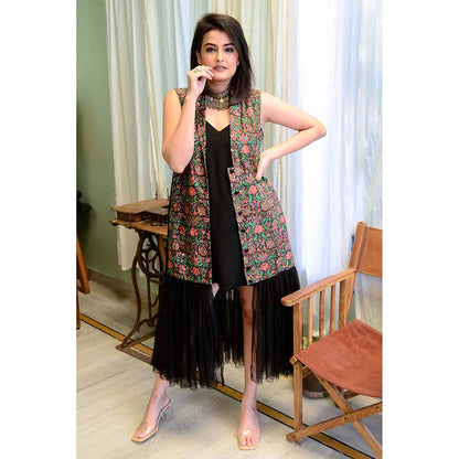 Aapro Label Black Tulle Jacket