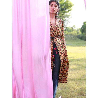 Aapro Label Trench Jacket - Yellow