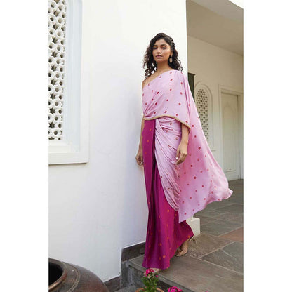 Aapro Label Lotus Concept Saree