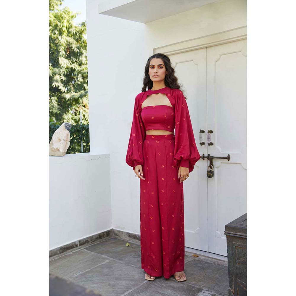 Aapro Label Hibiscus Co-Ord (Set of 3)