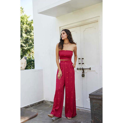 Aapro Label Cherry Blossom Co-Ord (Set of 2)