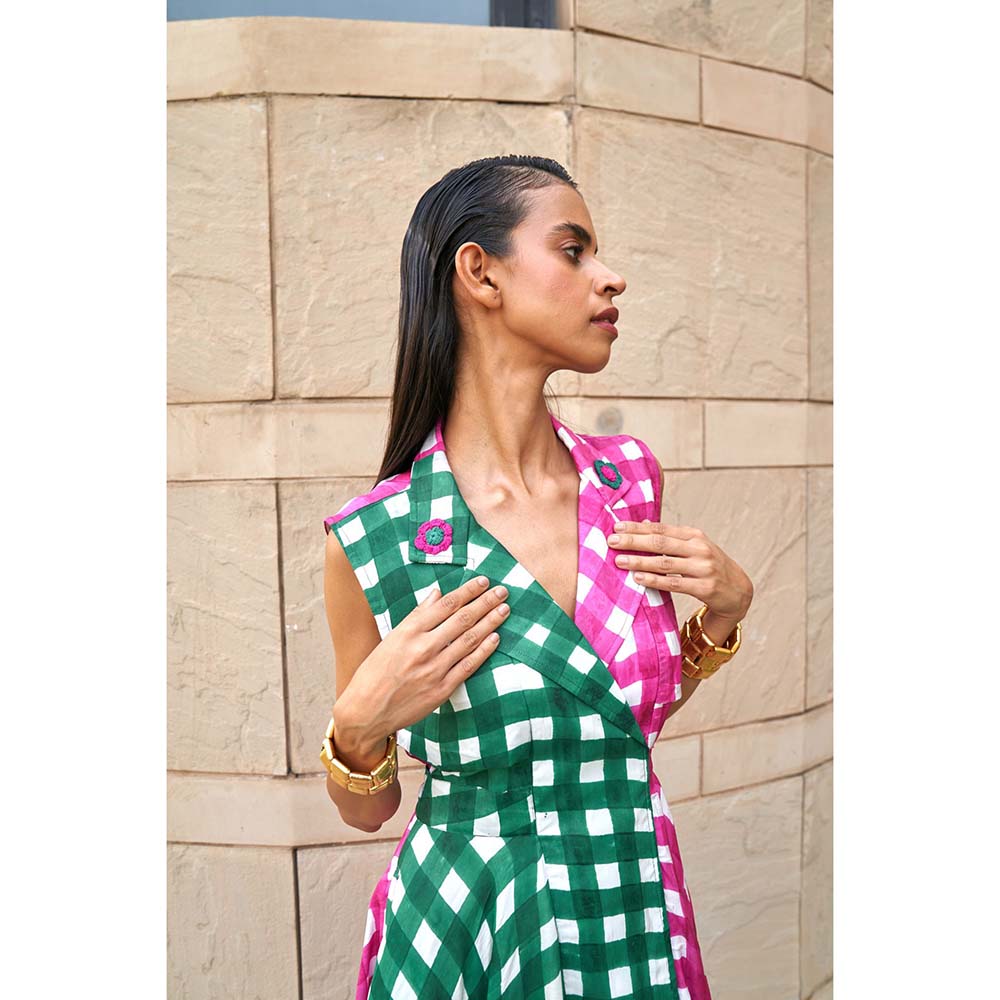 Aapro Label Willow Colorblock Dress