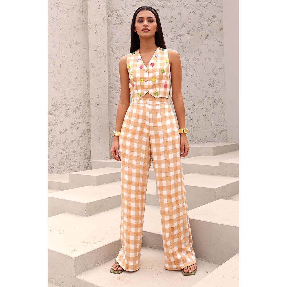 Aapro Label Beige Pixie Co-Ord (Set of 2)