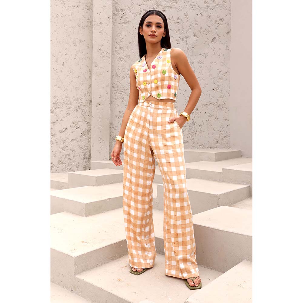 Aapro Label Beige Pixie Co-Ord (Set of 2)