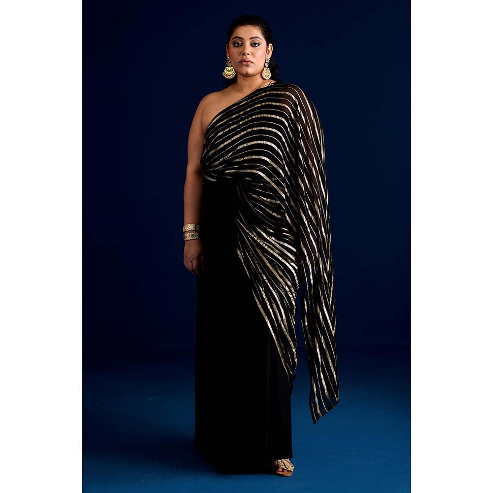 Aapro Label Zahavi Concept Black Dress