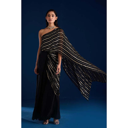 Aapro Label Zahavi Concept Black Dress