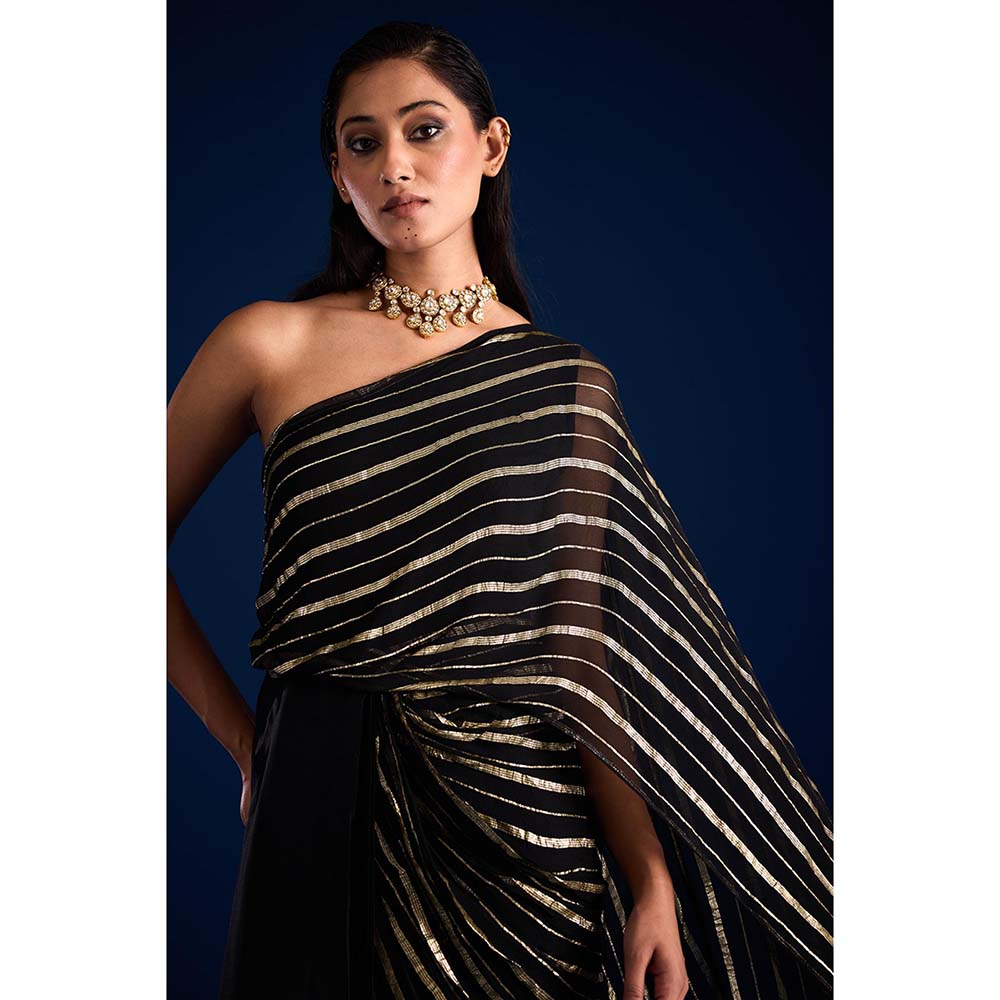 Aapro Label Zahavi Concept Black Dress