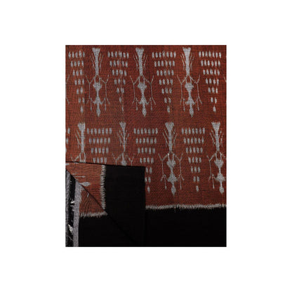 Aditri Handloom Ikat On Cotton From Orissa Saree with Blouse Piece