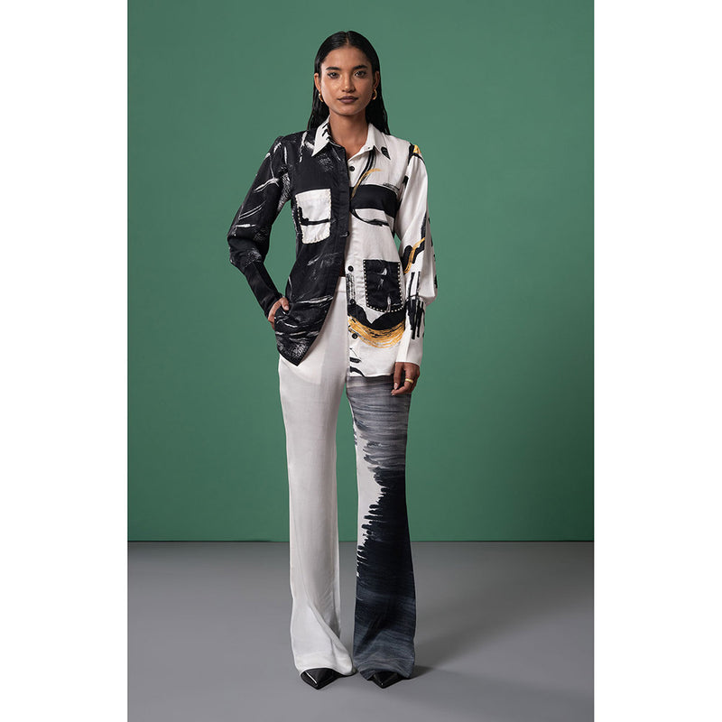 Advait Multi-Color Printed Onyx Shirt