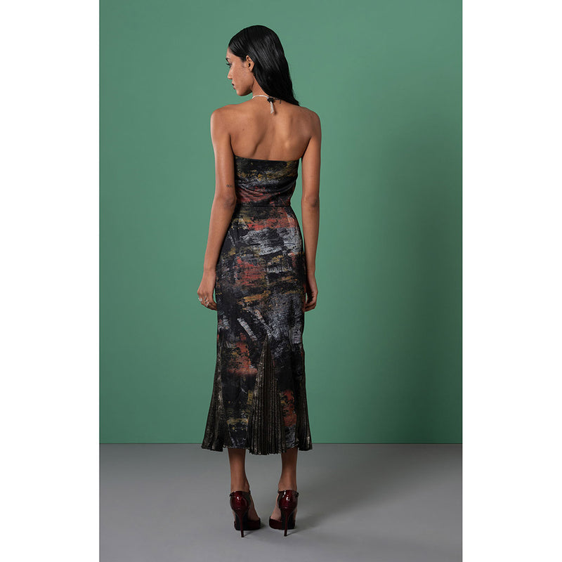 Advait Black Kage Tube Dress