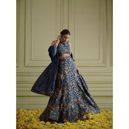 AFFROZ Maaya Blouse Lehenga with Dupatta (Set of 3)