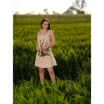 AFRIYA Black Rose Short Dress