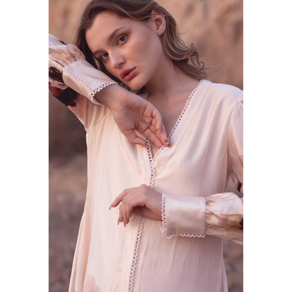 AFRIYA Serene Garden Midi Dress