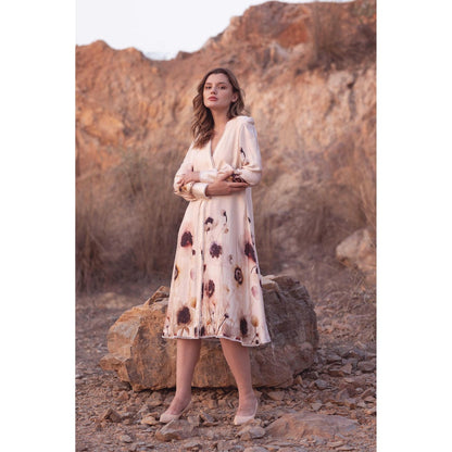 AFRIYA Serene Garden Midi Dress