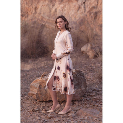 AFRIYA Serene Garden Midi Dress