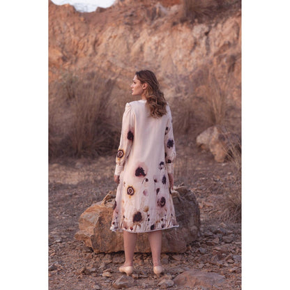 AFRIYA Serene Garden Midi Dress