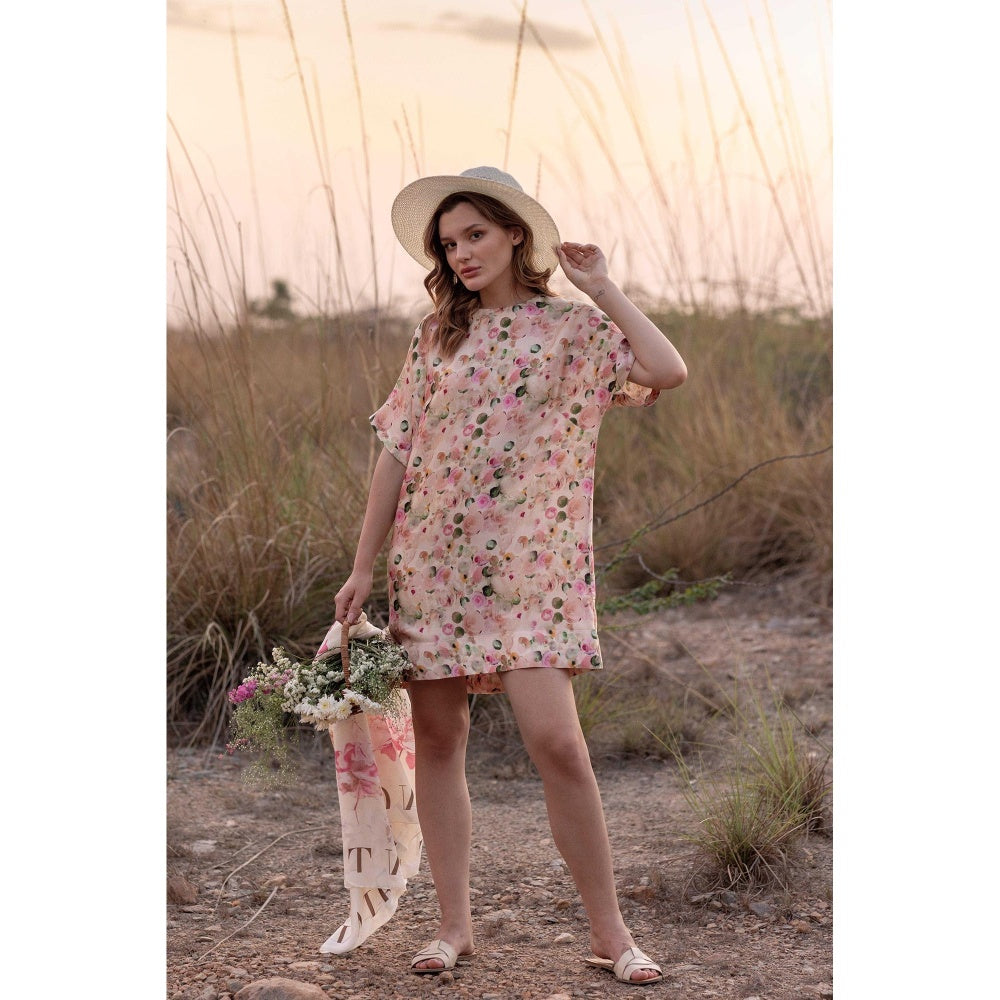 AFRIYA Whispering Pastels Short Dress