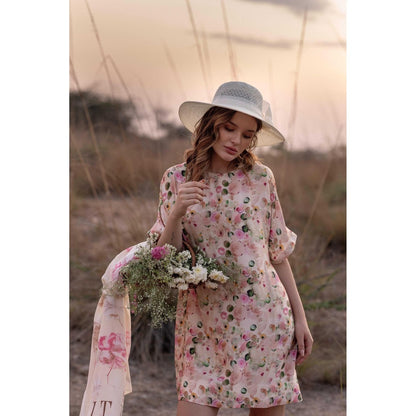 AFRIYA Whispering Pastels Short Dress
