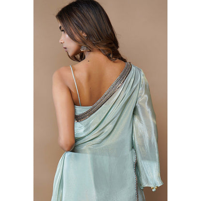Ahi Clothing Draped Kimono Palazzo (Set of 3)